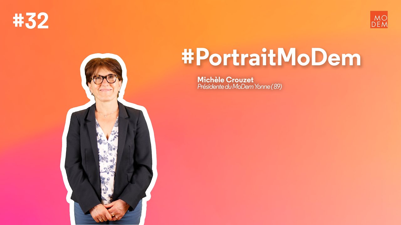 Portrait MoDem #32 | Michèle Crouzet