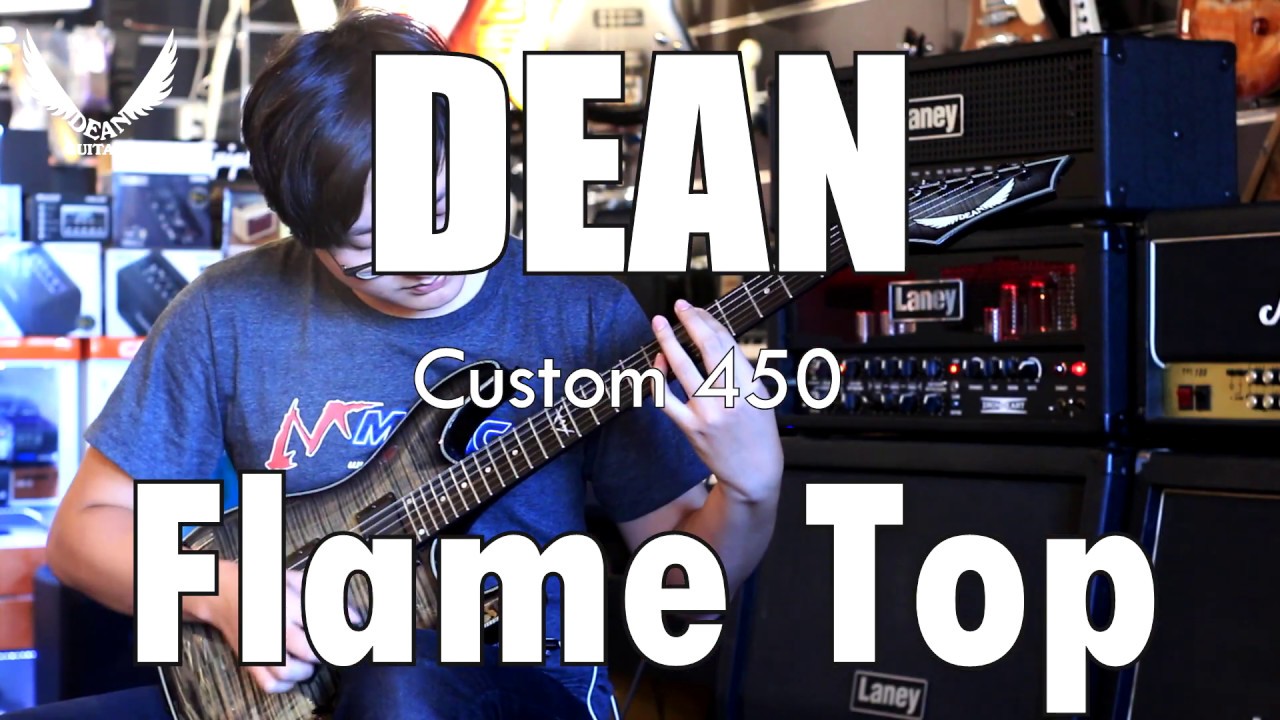 Dean Custom 450 Flame Top Our New World -Dream Theater [Cover] By M-MusicThai