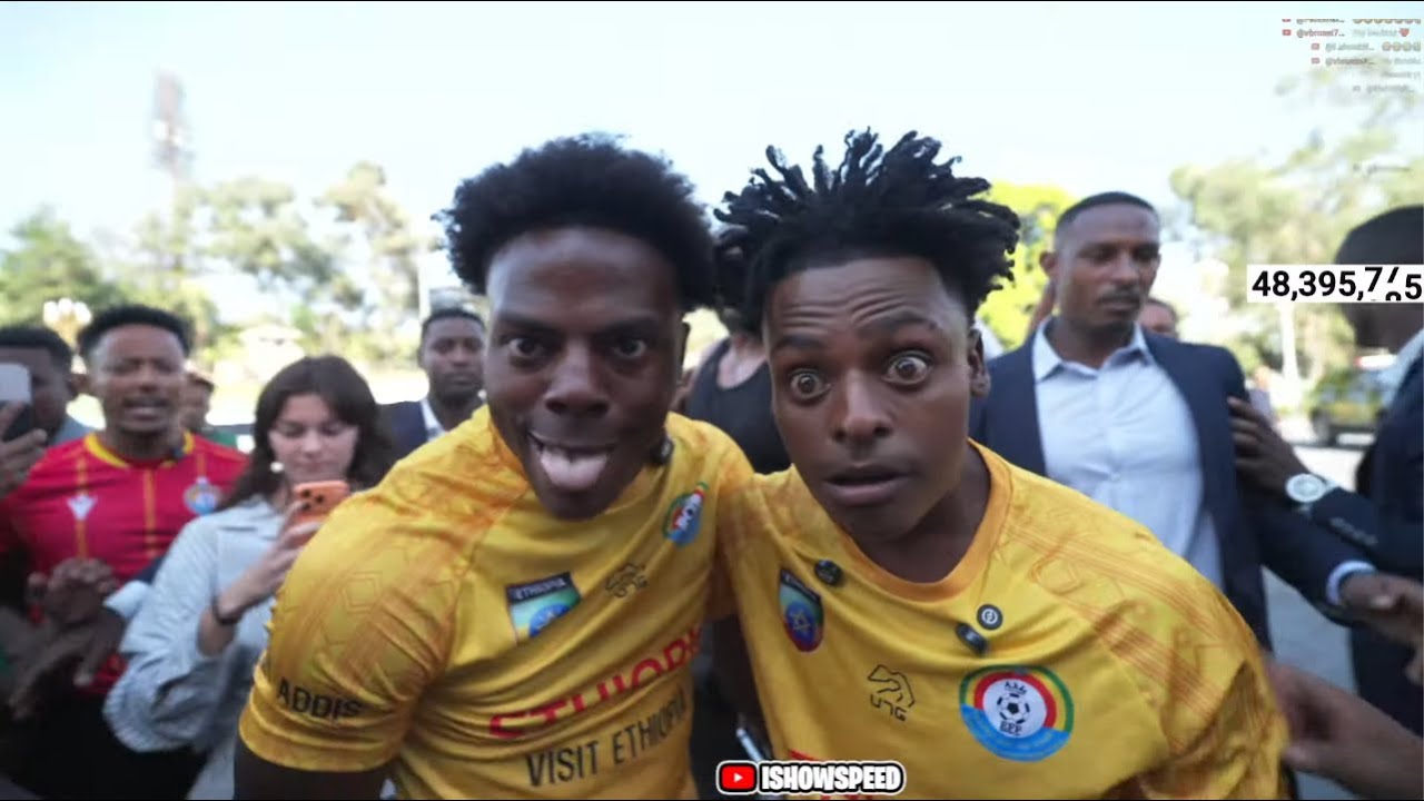 iShowSpeed Meets Ethiopian Speed
