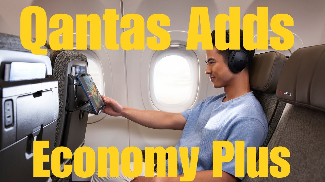 Qantas добавляет Economy Plus #qantas