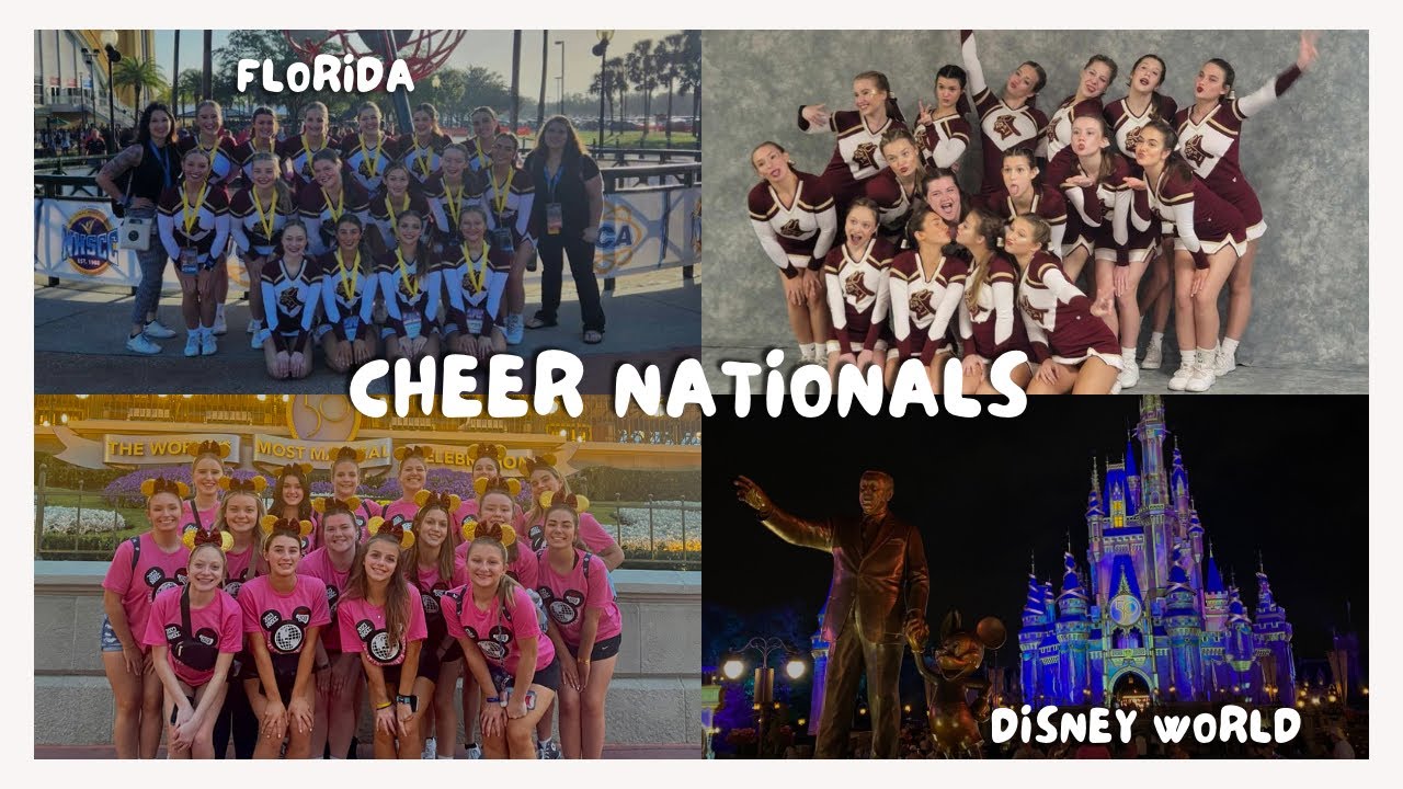 I WENT TO CHEER NATIONALS - Florida, Disney world, exchange year