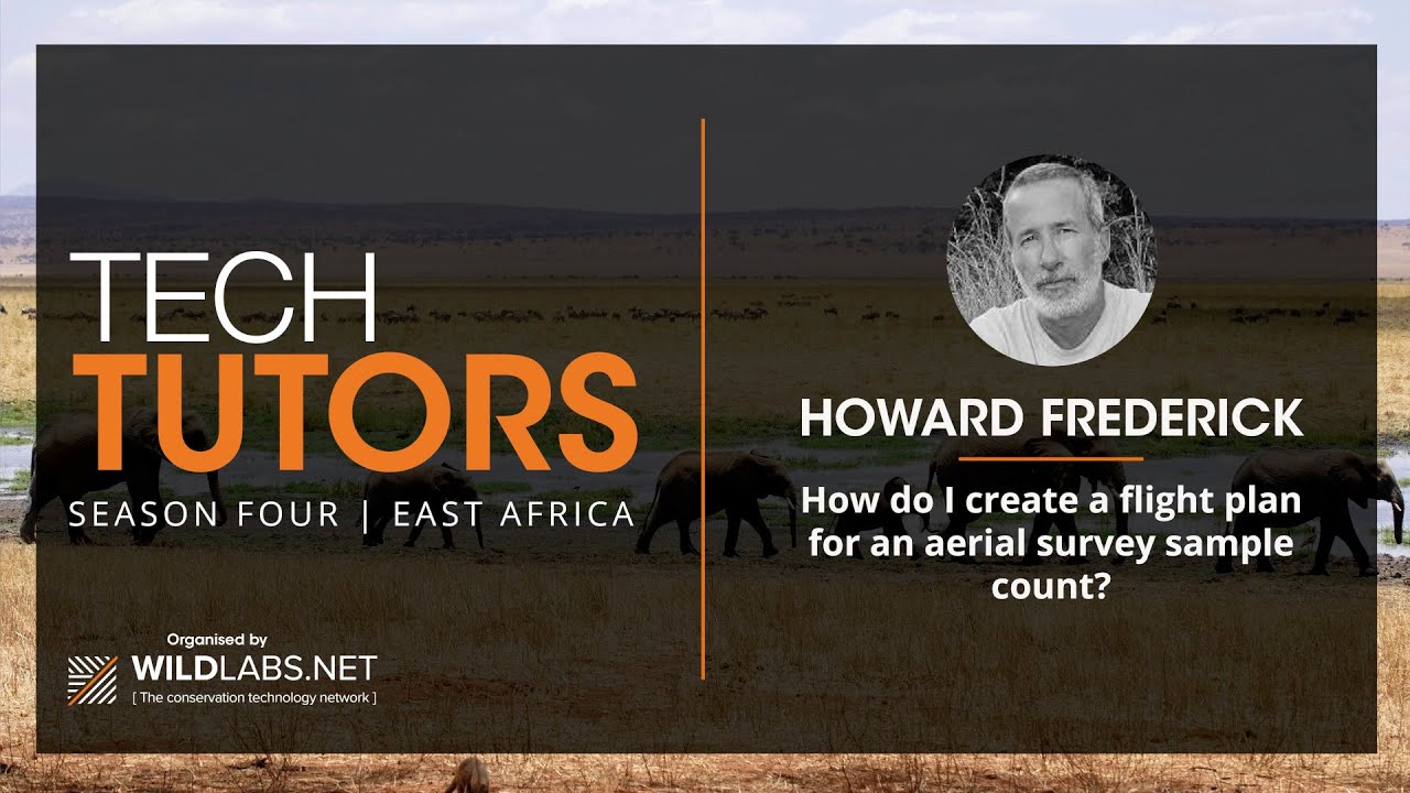 Howard Frederick: How do I create an aerial survey flight plan for wildlife monitoring?
