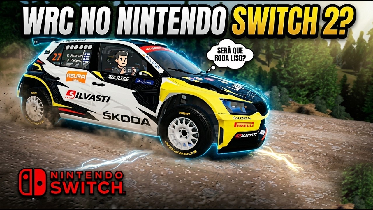 Jogar WRC no Nintendo Switch 2 vale a pena? (Eu testei TODOS)