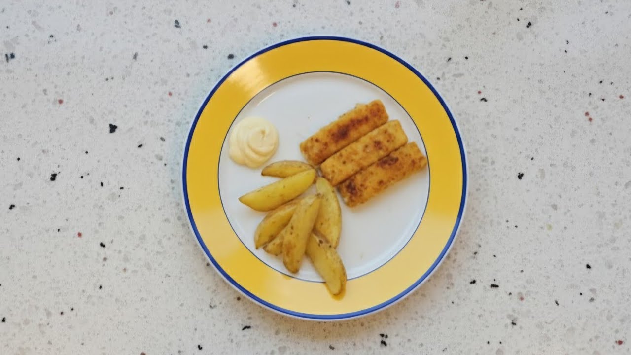 Fiskepinner med potetbåter