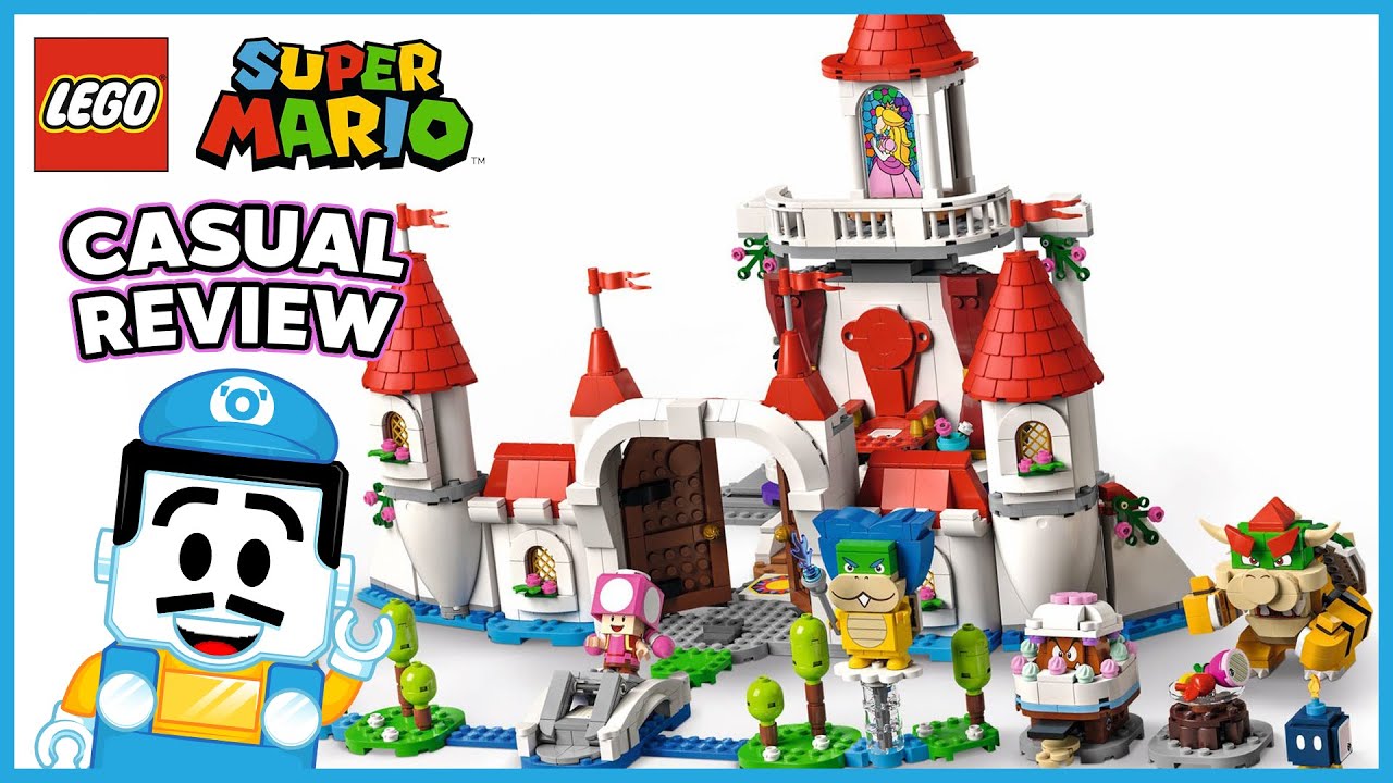 Princess Peach's Castle LEGO Super Mario Casual Review