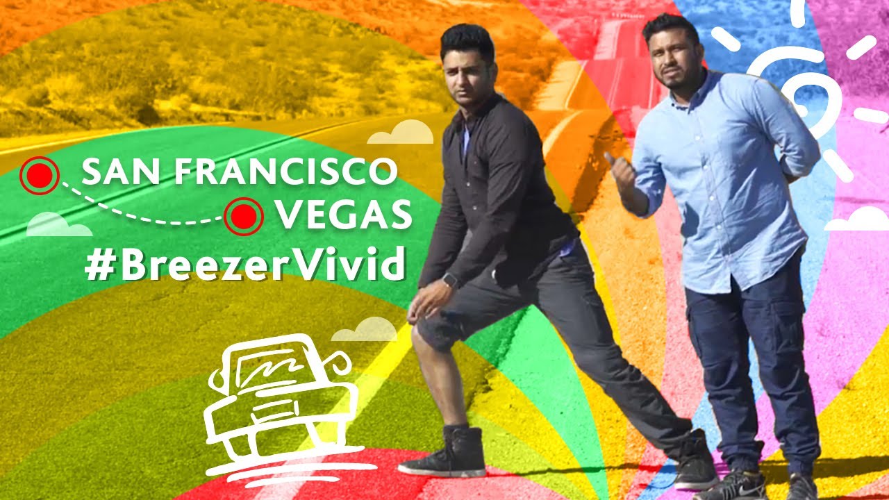 My first road trip from SF to Vegas | #BreezerVivid
