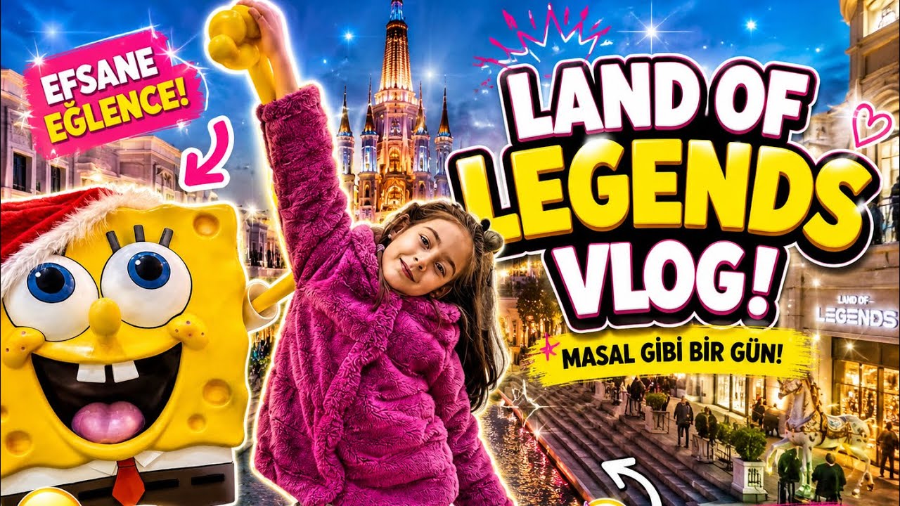 DEFNE MİRA LAND OF LEGENDS’TA 🎢 EFSANE EĞLENCE” 🚀