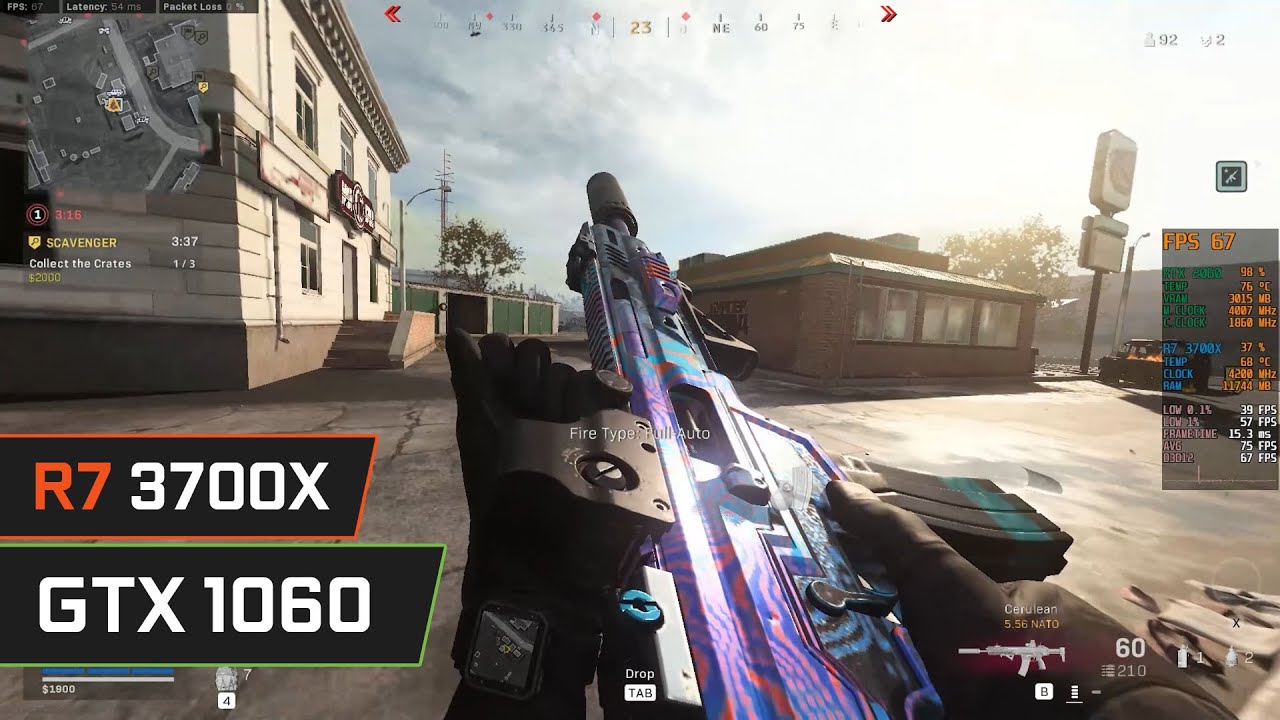 Call of Duty Warzone GTX 1060 3GB | Competitive Settings