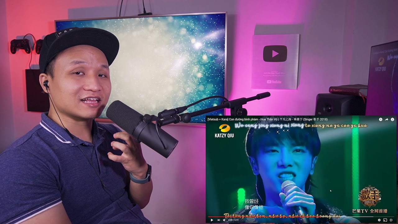 Gv. Thanh nhạc React Con Đường Bình Phàm - Hoa Thần Vũ | I'm Singer China.