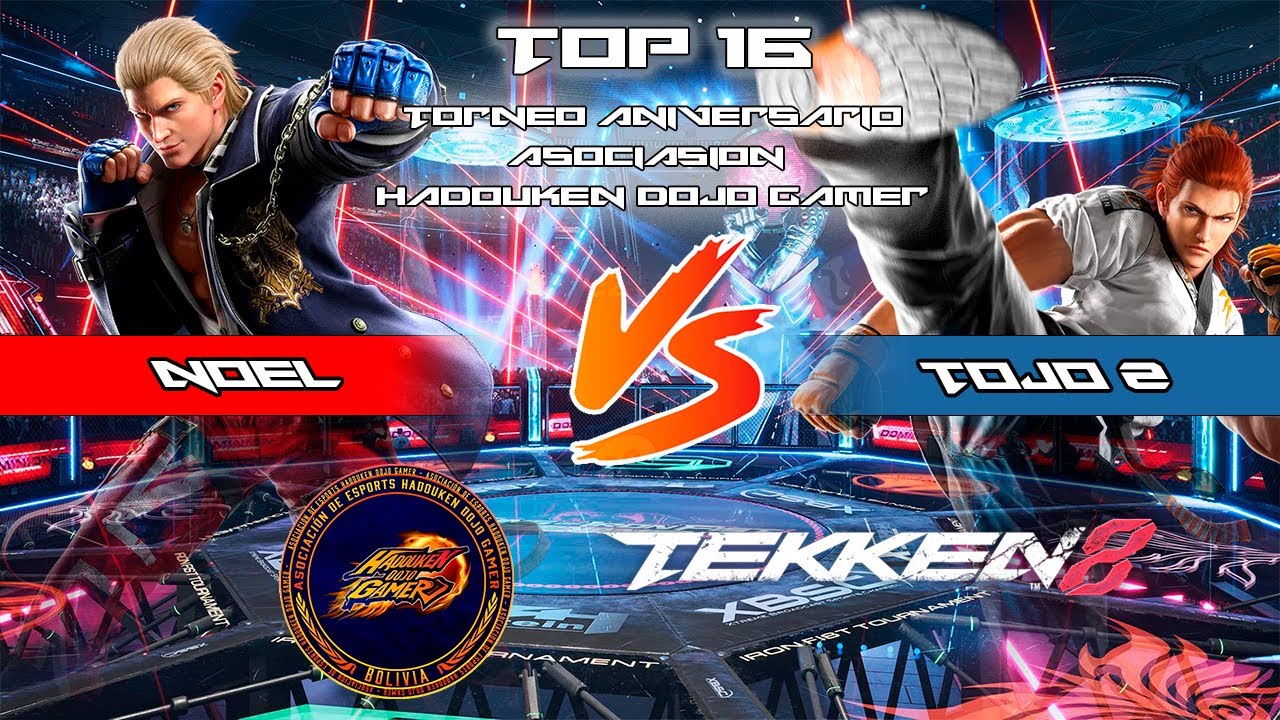 HDG NOEL VS HDG TOJO 2 TOP 16 TORNEO 14 ANIVERSARIO ASOCIACION E-SPORTS HADOUKEN DOJO GAMER