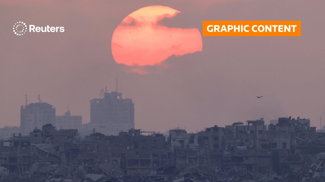 GRAPHIC WARNING: Israeli forces push deeper into southern, northern Gaza | REUTERS