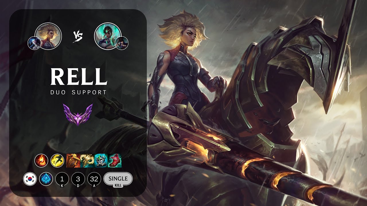 Rell Support vs Karma - KR Master Patch 13.20