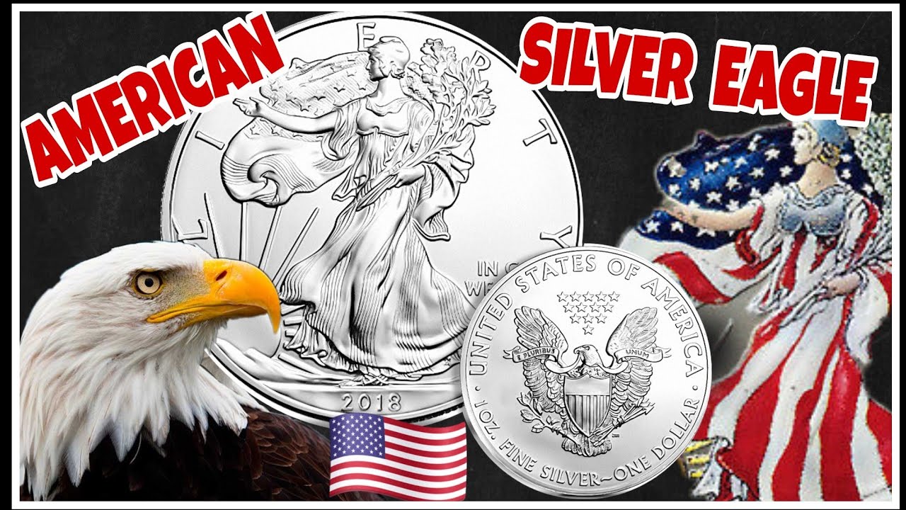 DE PLATA!! - La famosa American Silver Eagle 🇺🇸🦅🪙, moneda Bullion o de inversi&oacute;n.