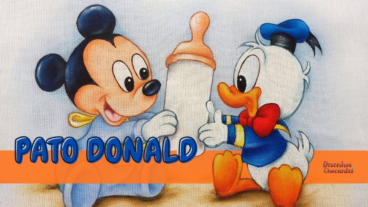🧡 Pato Donald 🎨🖌 (Desenhos Crocantes)