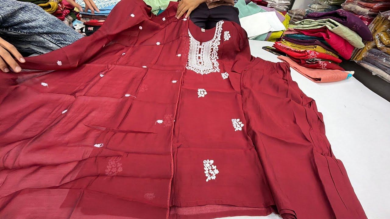 Chickpet Bangalore wholesale designer kurti sets|| single piece courier available 