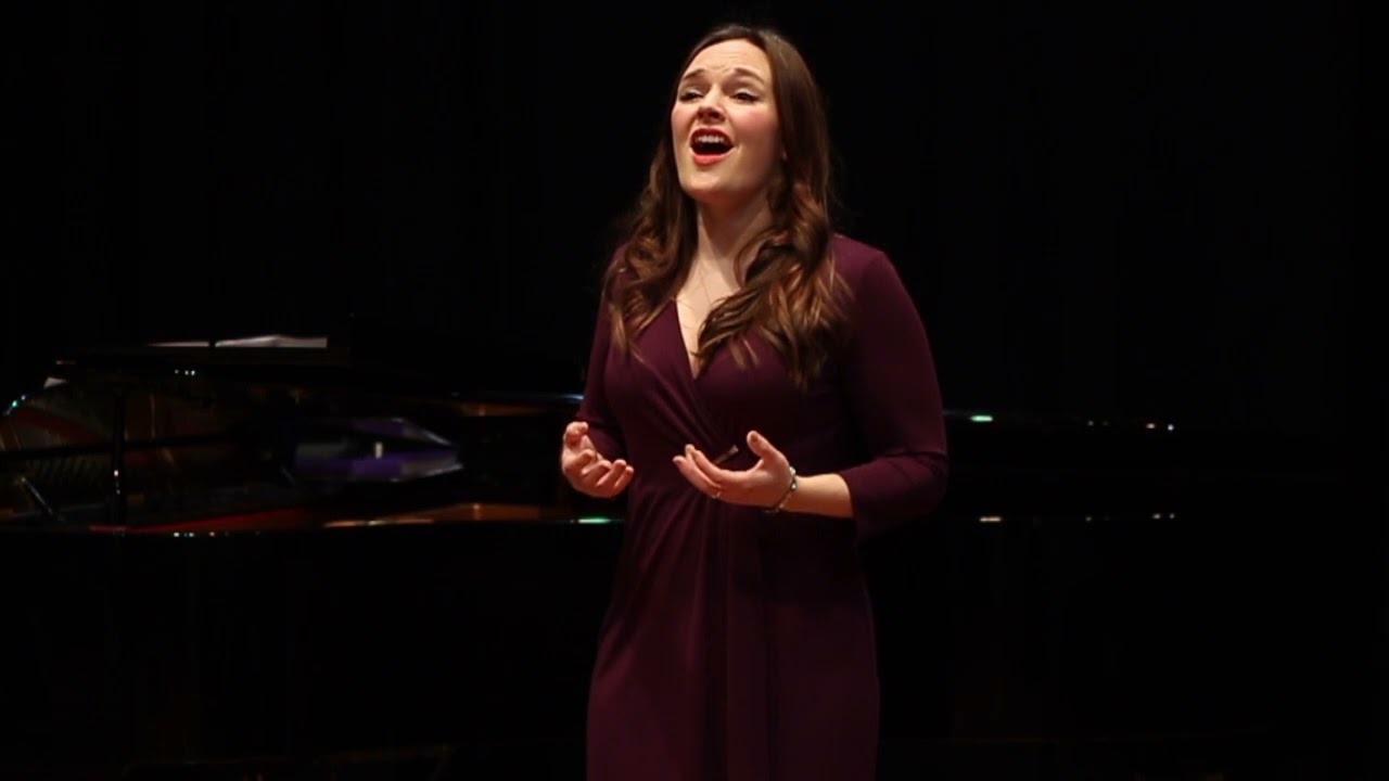 Lucy Hall, soprano - Steal me sweet thief (Menotti)