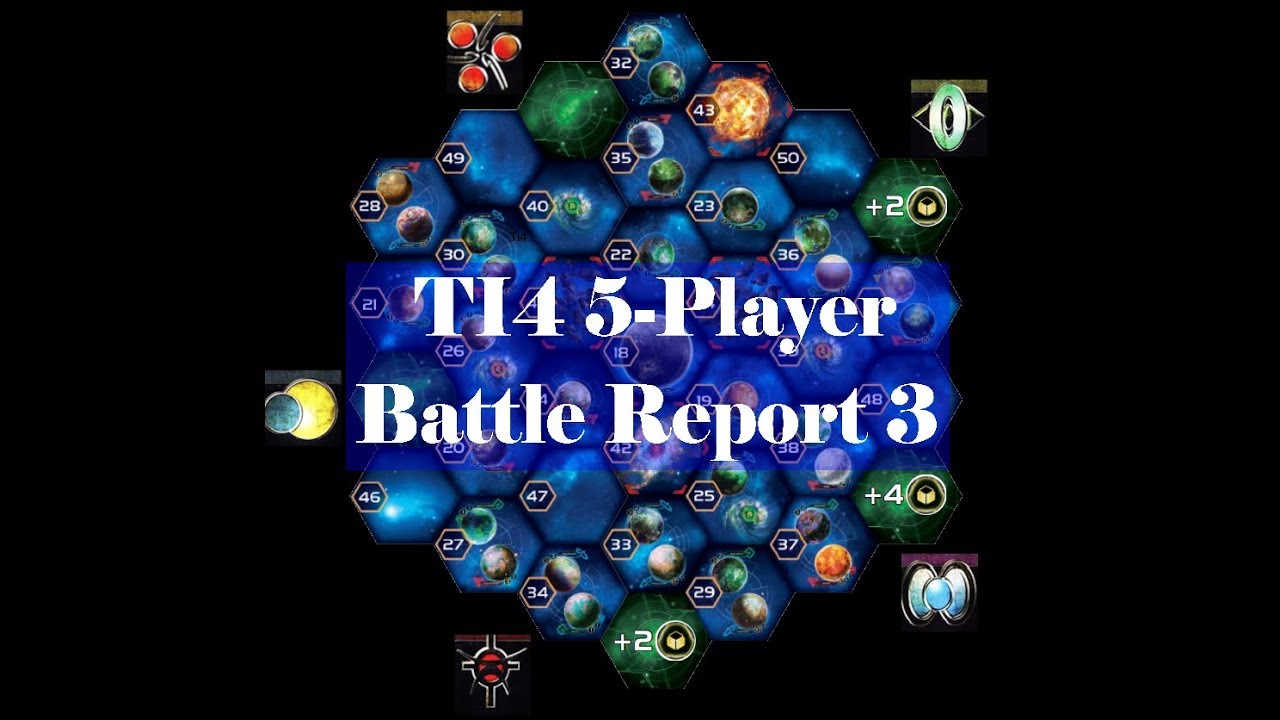 Twilight Imperium 4th Edition 5-Player Battle Report 3: Xxcha, Jol-Nar, N'orr, Sol, and Hacan