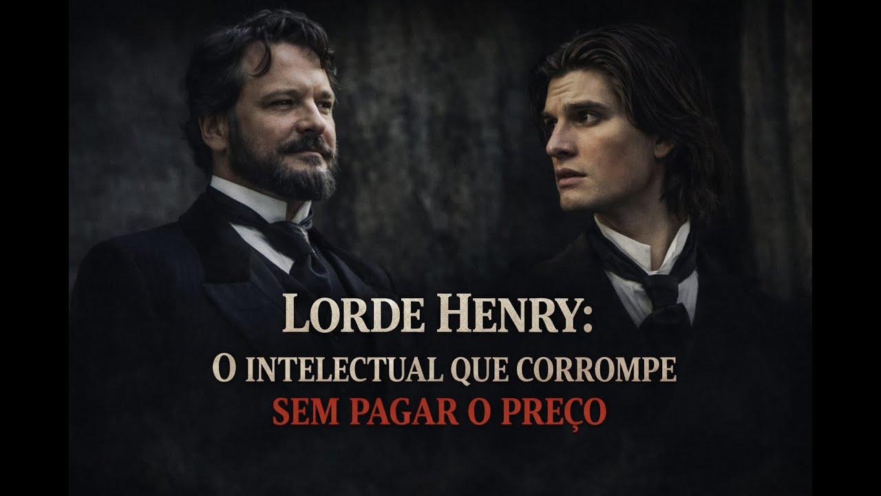 LORDE HENRY: O INTELECTUAL QUE CORROMPE SEM PAGAR O PREÇO
