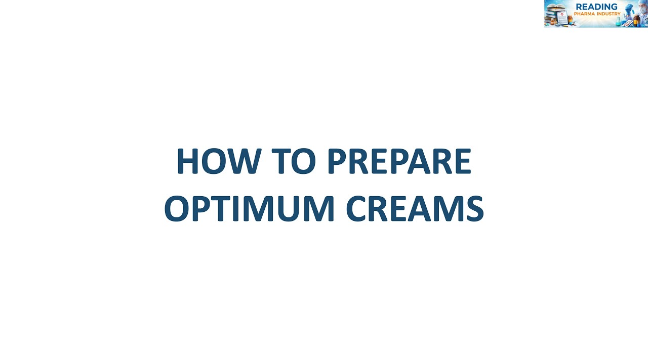 Optimising creams | Factorial design for stable and effective creams