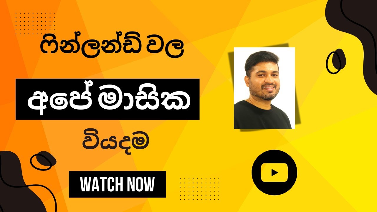 ෆින්ලන්ඩ්  වල අපේ මාසික වියදම | How Much Does It Cost to Live in Finland?