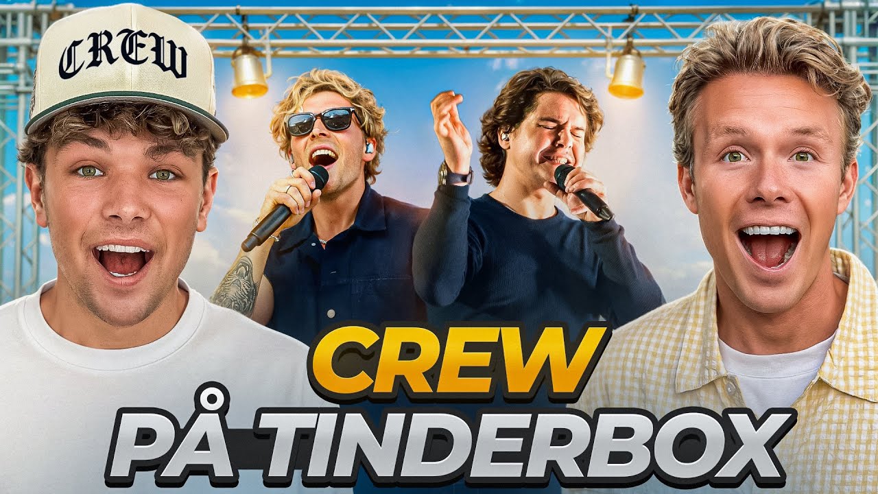 CREW P&Aring; TINDERBOX!! +18 (Lukas Graham & Christopher)