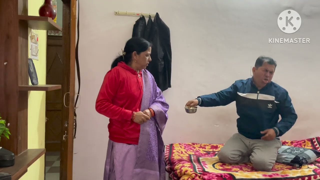 गों का रंग दंग # गढ़वाली हास्य व्यंग # पति-पत्नी कॉमेडी # राजीव ब्लॉग 