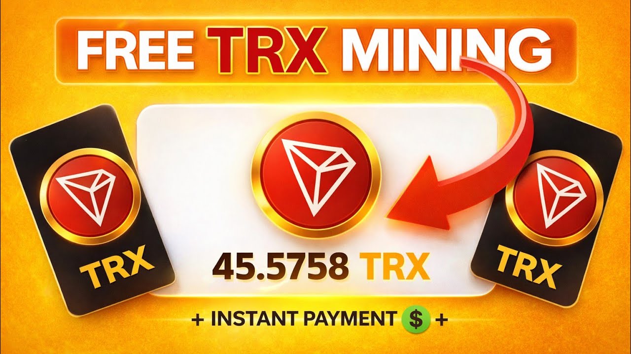 Free Trx Mining Website 2026 | New Crypto Mining Site | Free Tron Website
