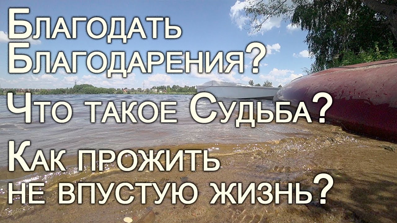 Начните новый день с Благодарения! Что такое Судьба? Как не прожить жизнь Впустую? Виктор (Мамонтов)