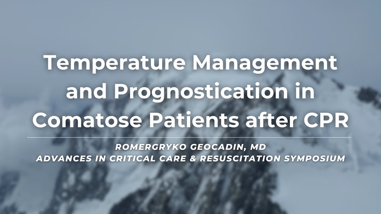 Therapeutic Hypothermia in Cardiac Arrest Survivors