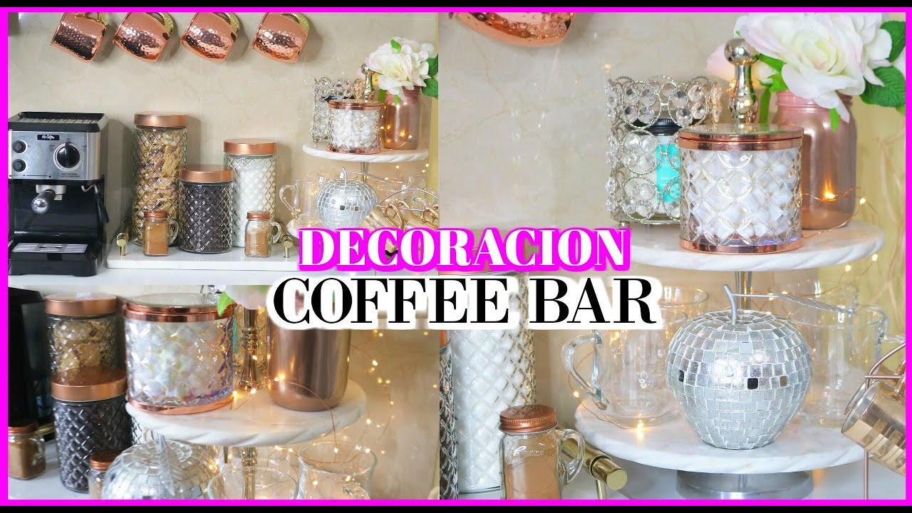 MI ESTACION DE CAFE / COFFEE BAR / IDEAS PARA DECORAR / DECORACION 2020 / COFFEE STATION