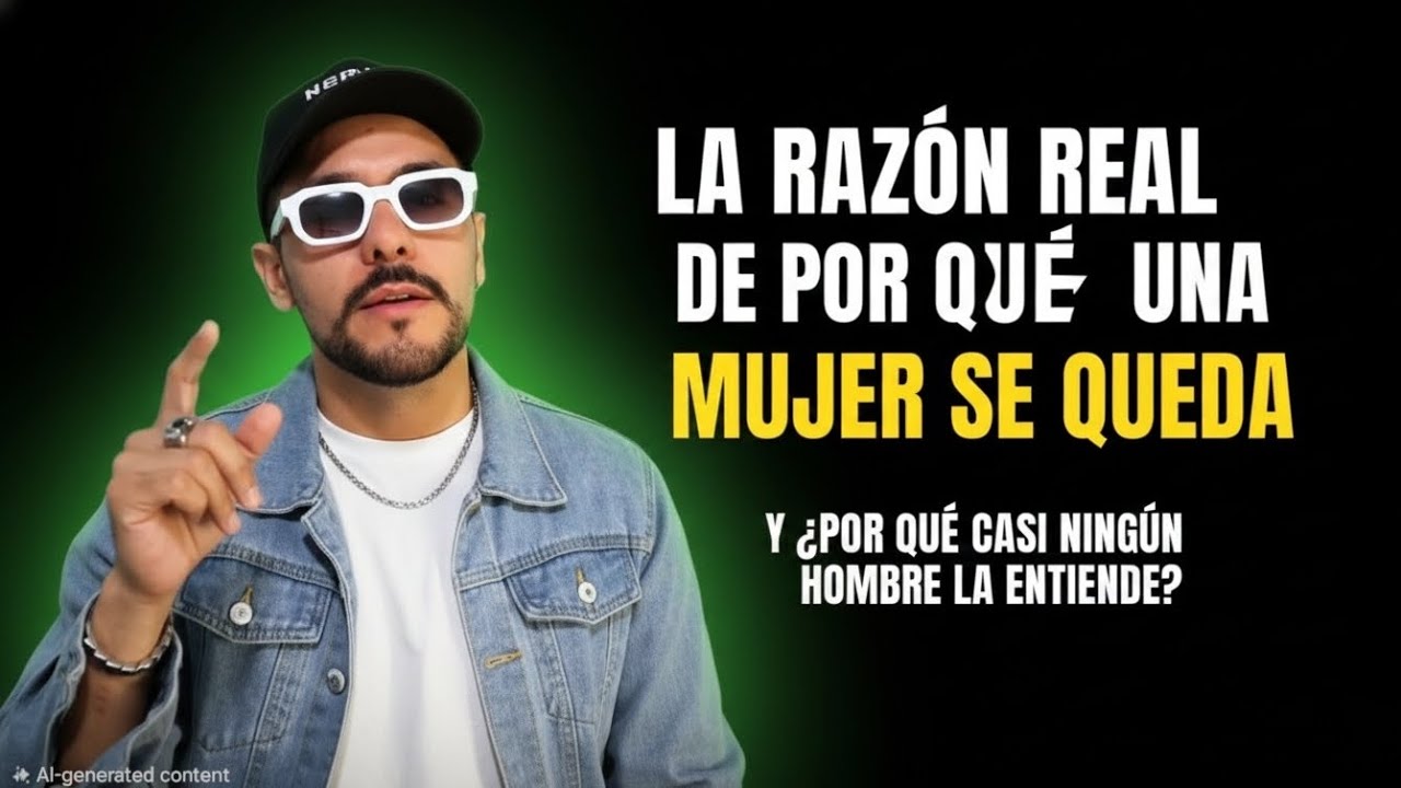 LA RAZÓN REAL DE POR QUÉ UNA MUJER SE QUEDA. ¿Y por qué casi ningún hombre la entiende?