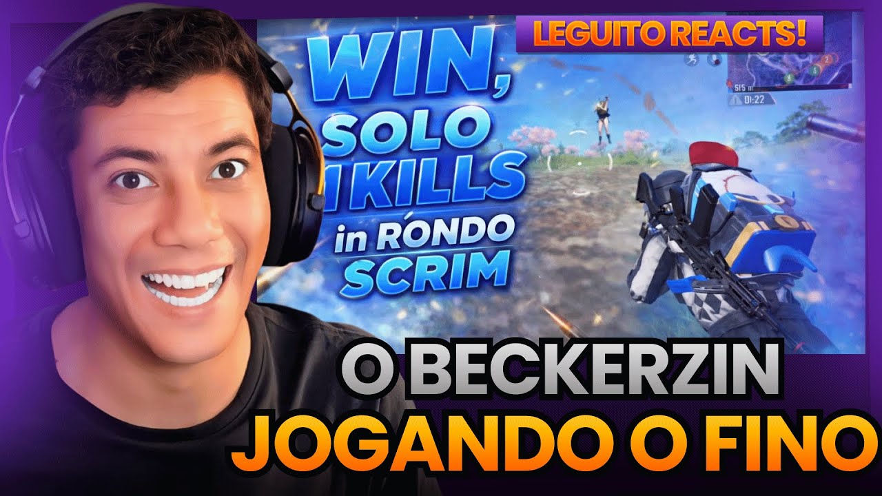 A VIP VEM FORTE?! PUBG MOBILE REACTION BECKERZIN