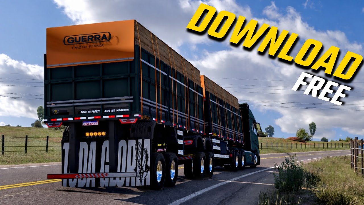 🔥 NOVO MOD DE FÍSICA NO ETS2! REALISMO OU QUEBRA DE ASA?