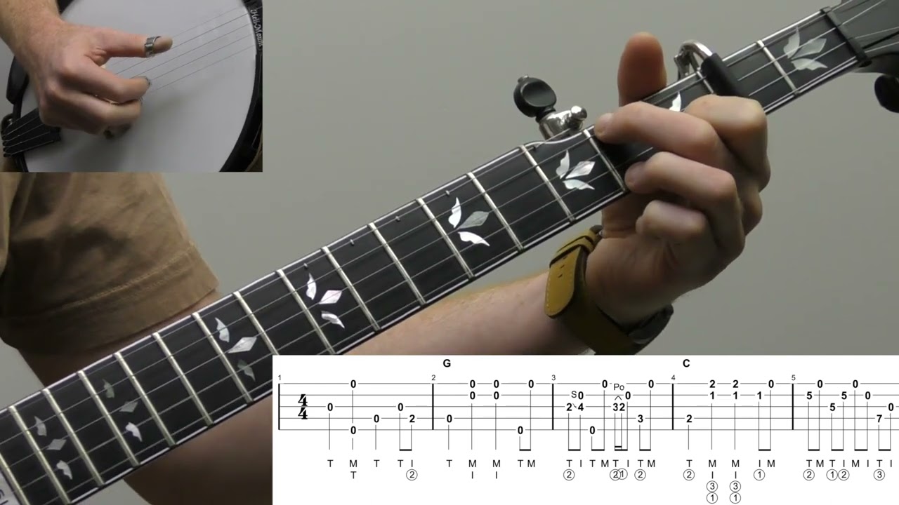 Bill Cheatham | Intermediate Bluegrass Banjo Lesson With Tab