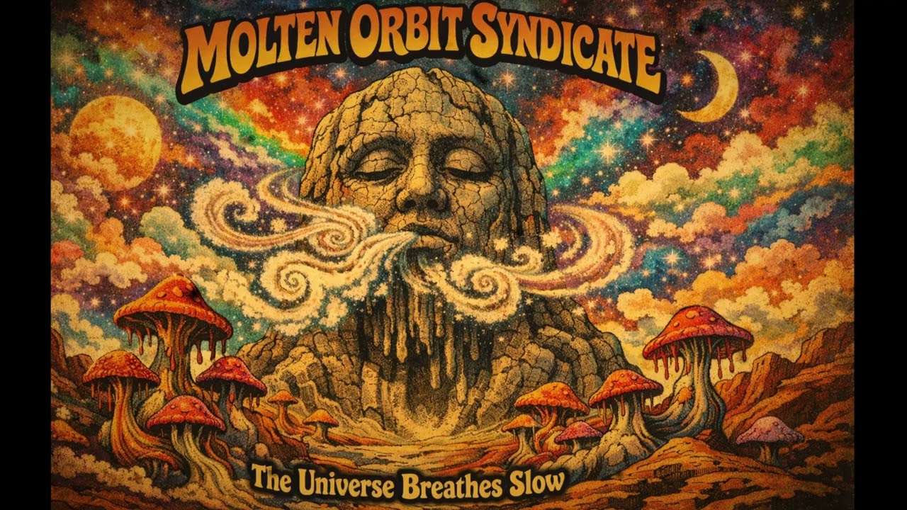 Molten Orbit Syndicate – The Universe Breathes Slow (Full Album) Psychedelic / Stoner / Acid Rock