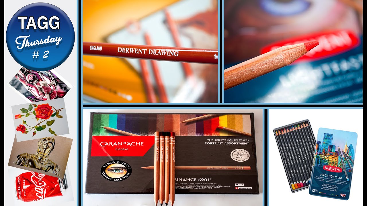 TAGG Thursday #2 Artist Graded Vs Artist Quality Colored Pencils Lightfastness
