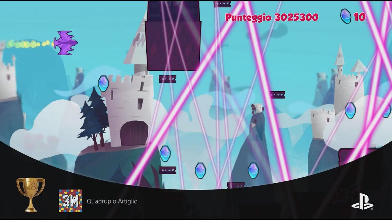Cloudberry Kingdom PS5 Quadruple-Clutch trophy