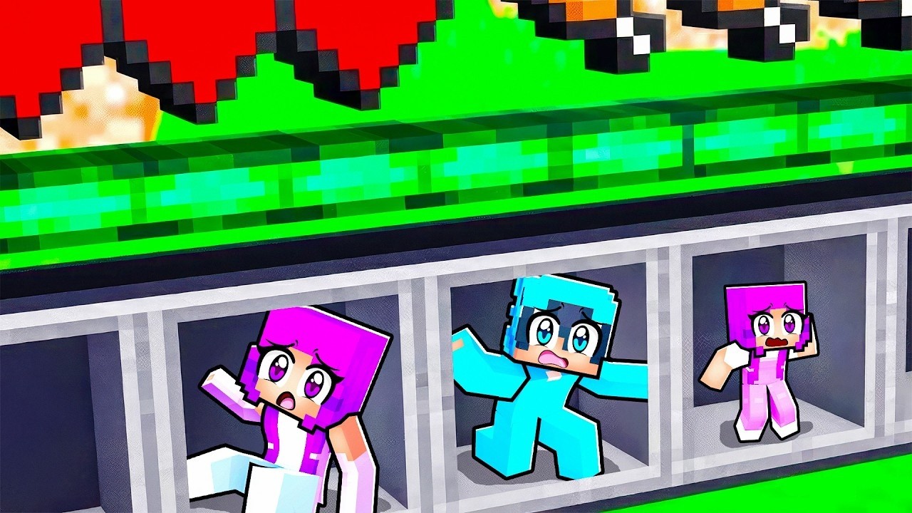 Moni Minecraft'ta Envanterin İçine Saklandı!