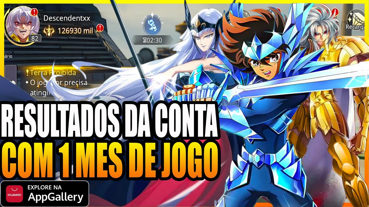 FICAMOS ENTRE OS MELHORES DO SERVER? SAINT SEIYA EX #huaweiappgallery