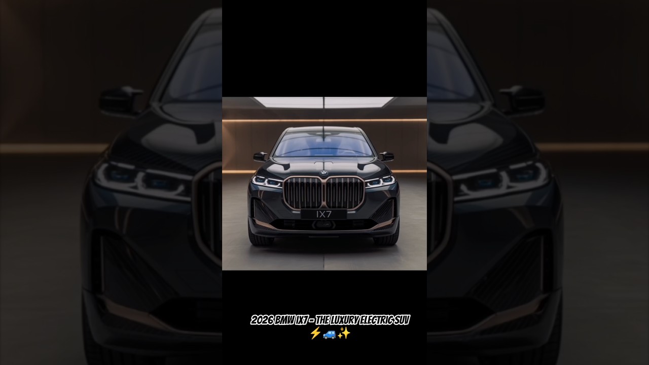 2026 BMW iX7 &ndash; The Luxury Electric SUV of the Future! ⚡🚙✨ #bmwelectrified