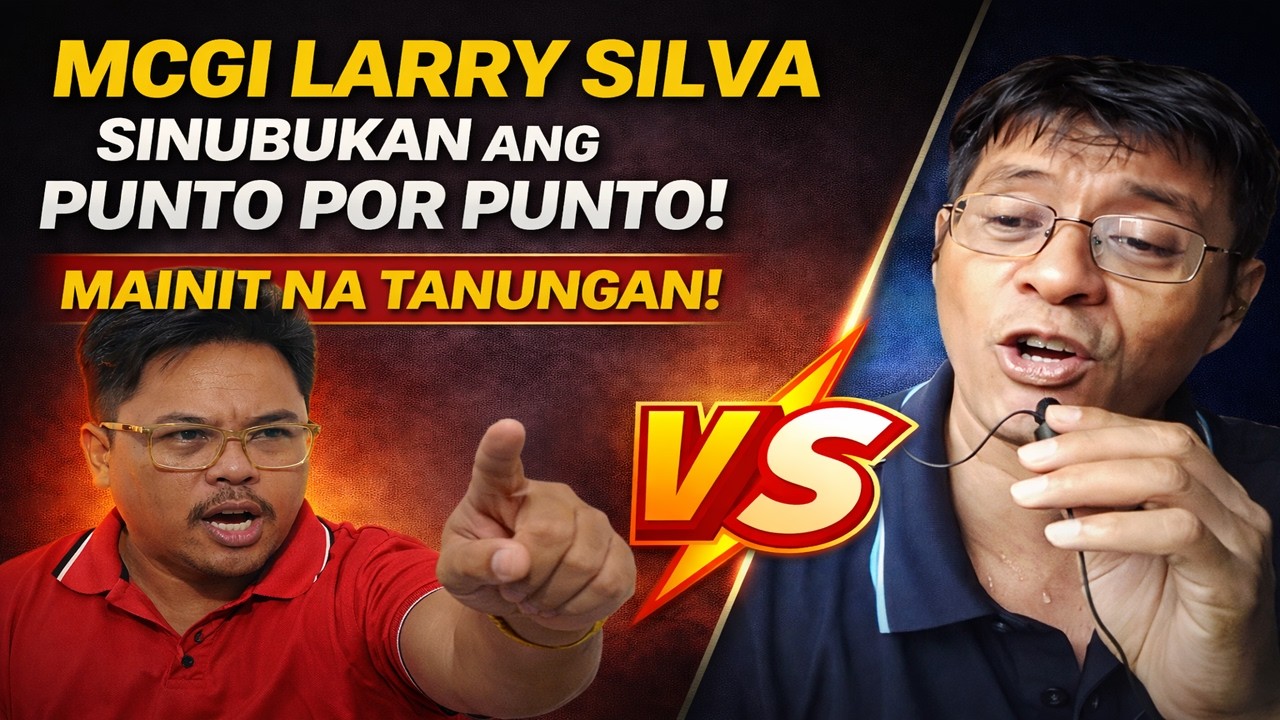 MCGI Larry Silva NAGTANONG sa Punto por Punto! Mainit na Usapan!