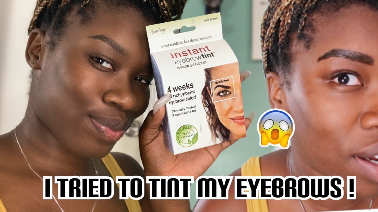 Окрашиваю брови сама! | Обзор набора Godefroy Instant Eyebrow Tint | Необходимые товары Amazon Beauty
