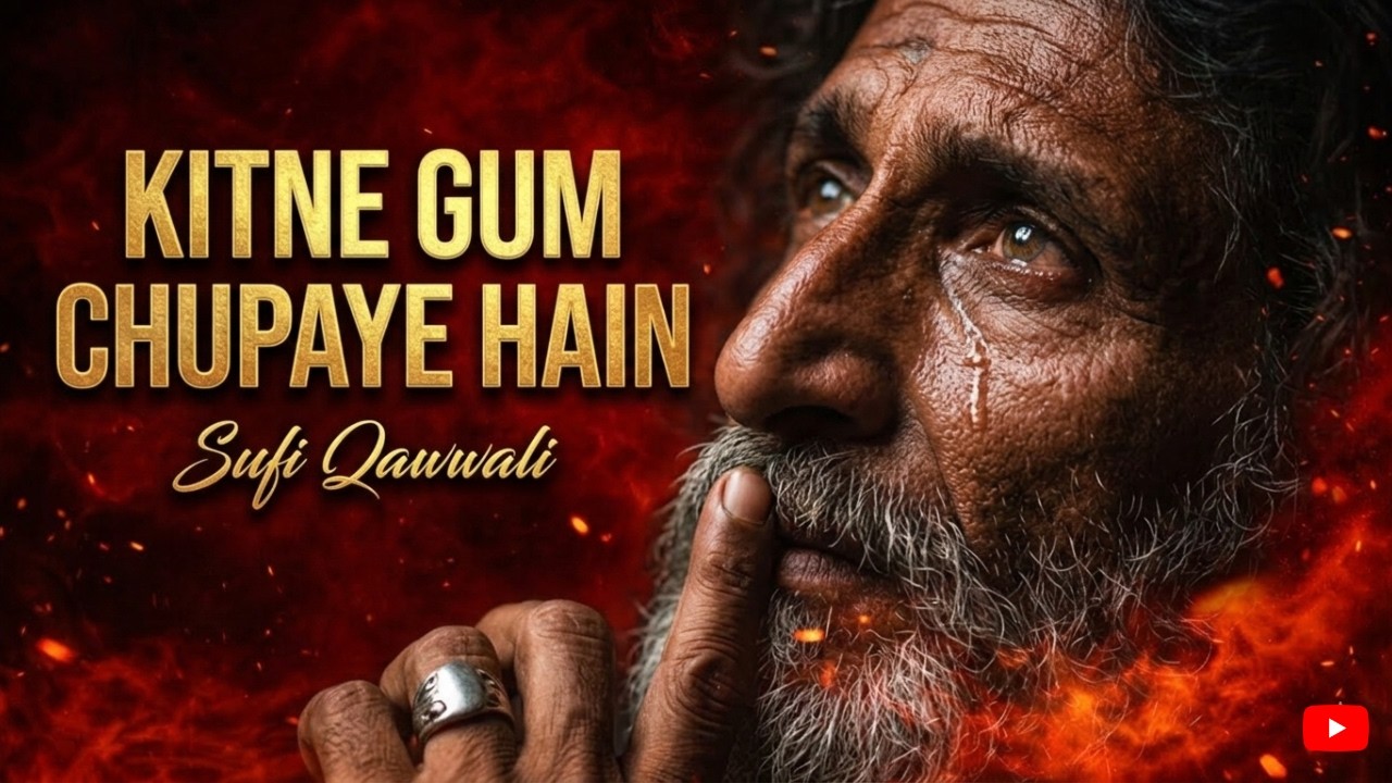Kitne Gum Chupaaye Hai (کتنے غم چھپائے ہیں) - A Sufi Love Qawwali That Will Touch Your Soul