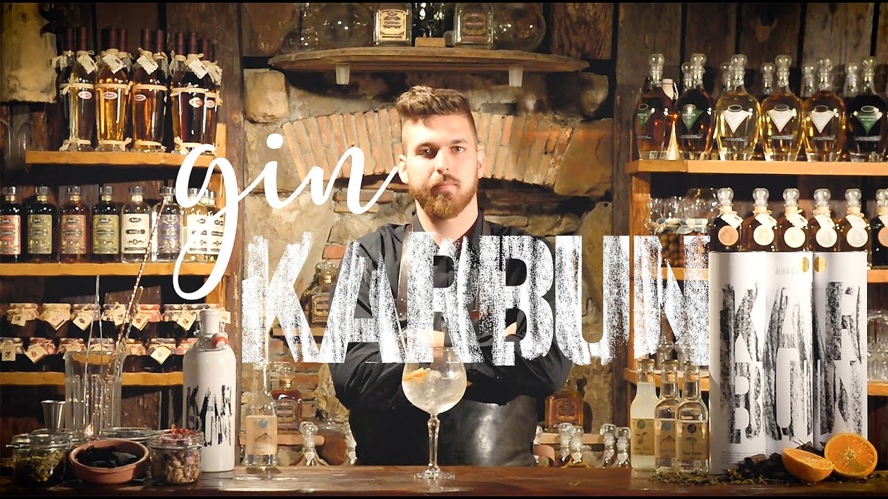 Aura Gin Karbun // Cocktail preparation
