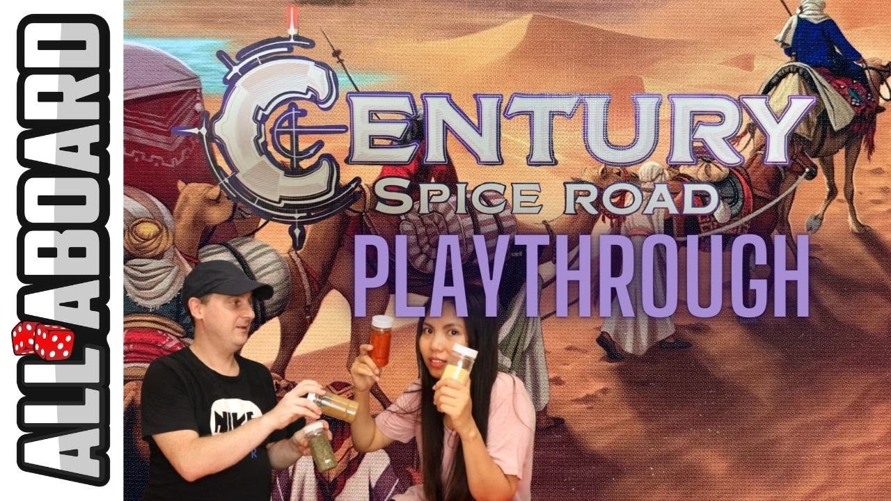 CENTURY: SPICE ROAD | Настольная игра | Прохождение для 2 игроков | Торговля специями на Шёлковом...