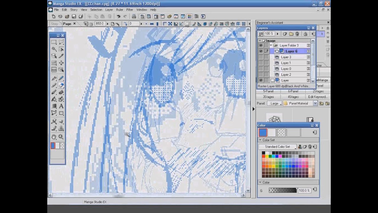 Как нарисовать мангу не умея рисовать \ Урок 7 \PS + Manga Studio \ by Orb_Master