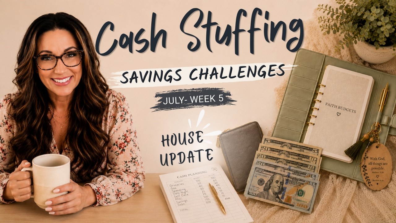 Weekly Cash Stuffing | Savings Challenges | + BIG HOUSE UPDATE