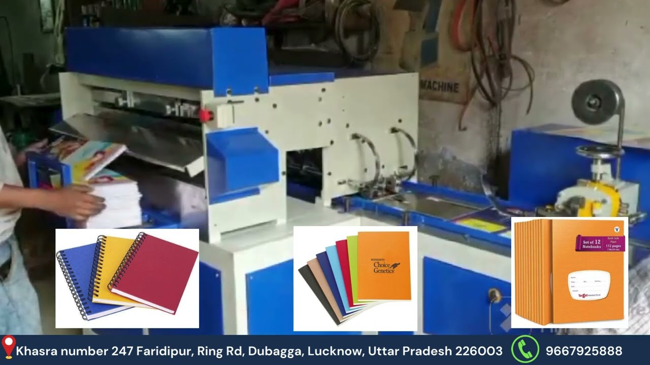 High Speed Notebook Making Machine | Prime Machinery |Delhi | Lucknow