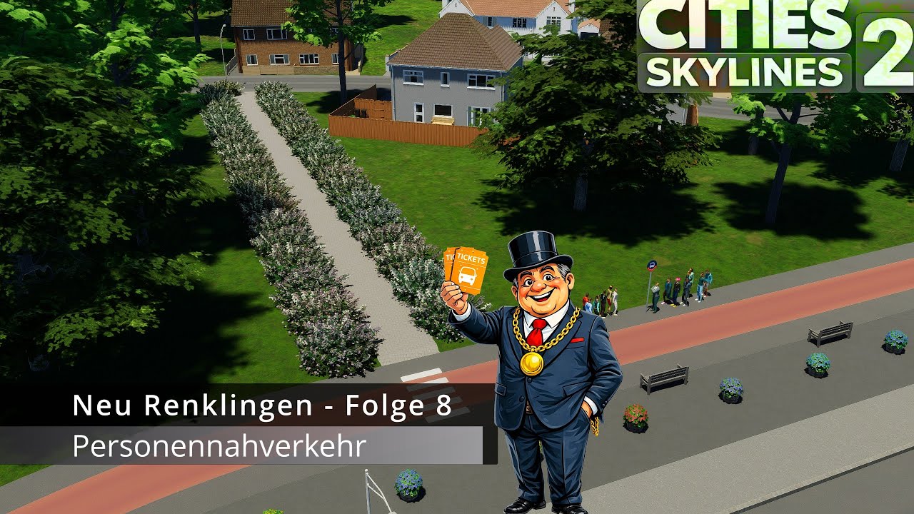 Cities Skylines 2 Deutsch – Neu Renklingen | Personennahverkehr (Folge 8) #008