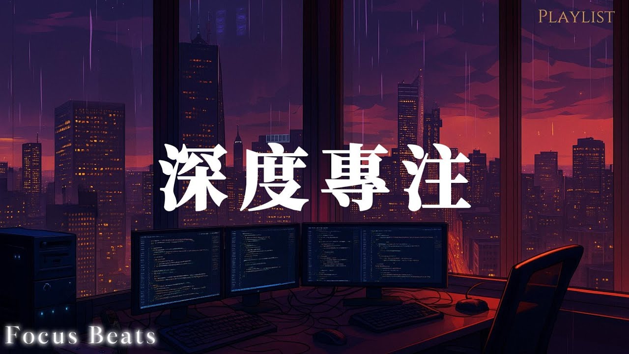 【𝙥𝙡𝙖𝙮𝙡𝙞𝙨𝙩】幫助大腦專心的音樂，快速進入心流狀態｜專注力訓練｜學習用・作業用 BGM｜Trendy Playlist / Work BGM / Study with me